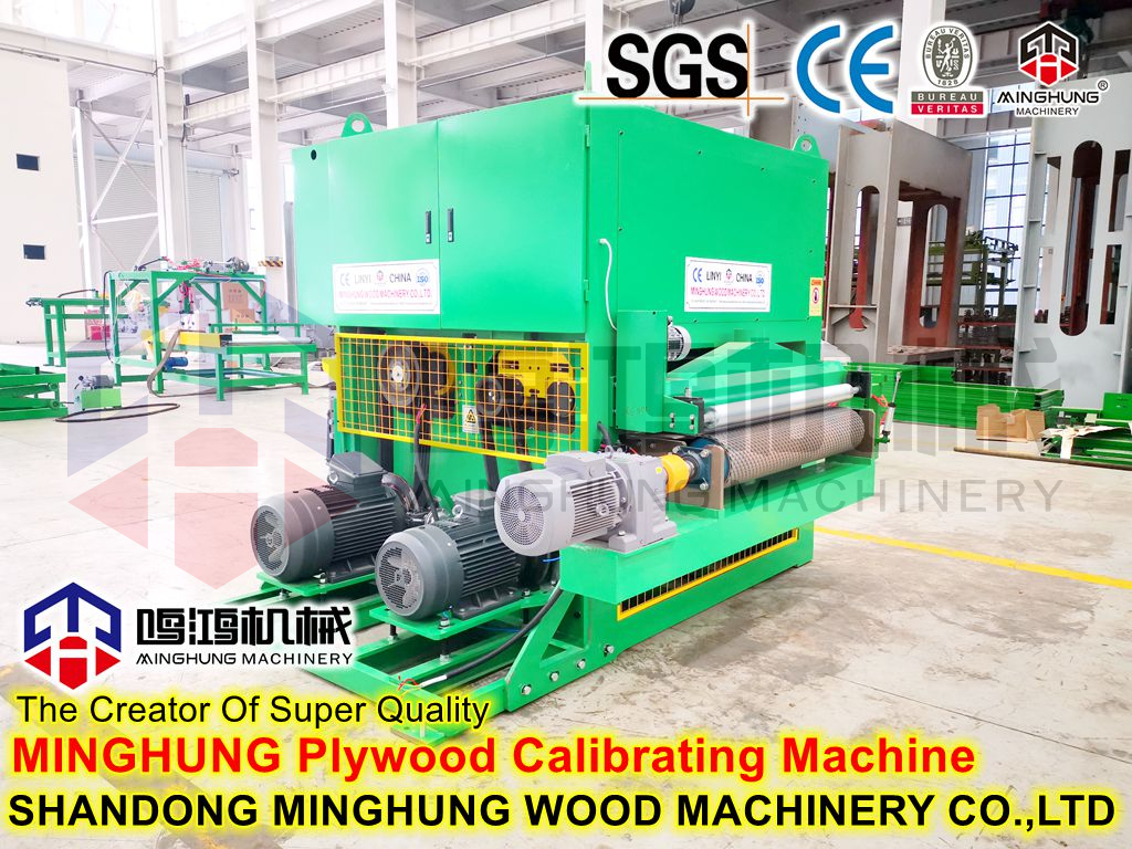 Plywood Calibrating Machine for plywood sanding Kontrplak zımparalama için Kontrplak Kalibrasyon Makinesi