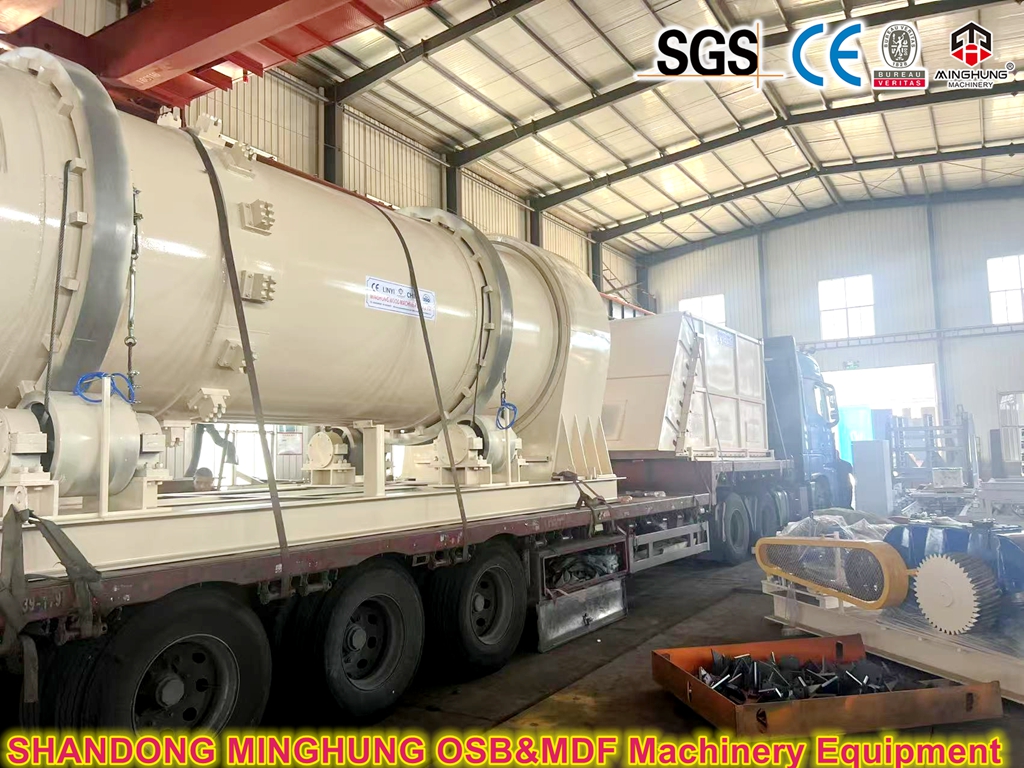 China Famous OSB equipment MINGHUNG brand MINGHUNG OSB Hindistan'a Pres Press