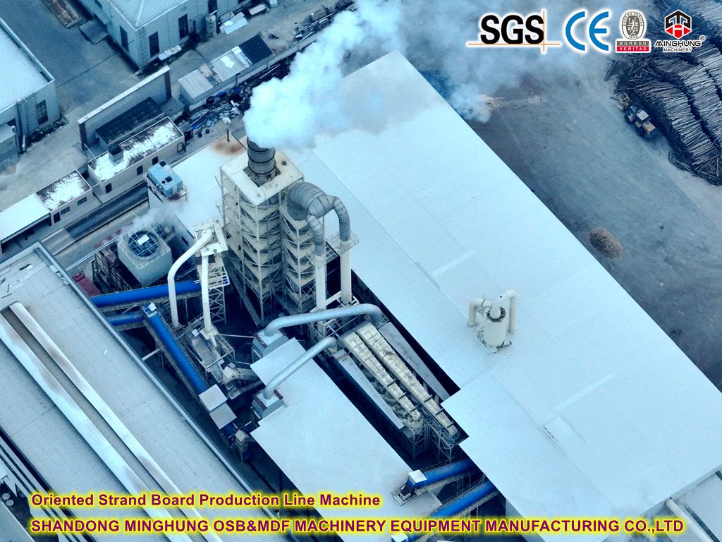 Oriented Strand Board Production Line Machine Odaklı Strand Board Üretim Hattı Makinesi