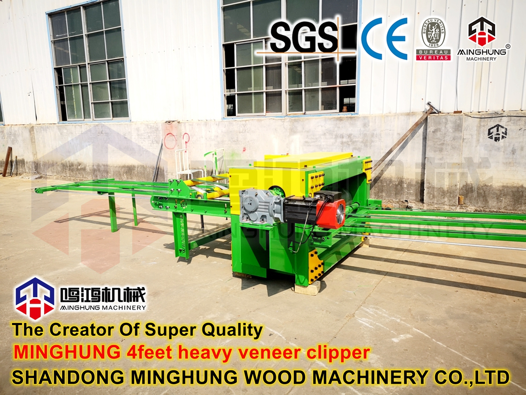 MINGHUNG Kaplama kesme makinesi 4 ayak