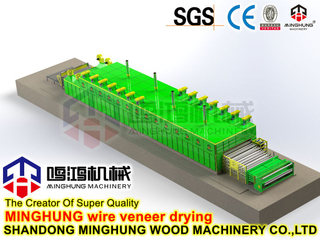 kontrplak levhalar için kaplama kurutma 