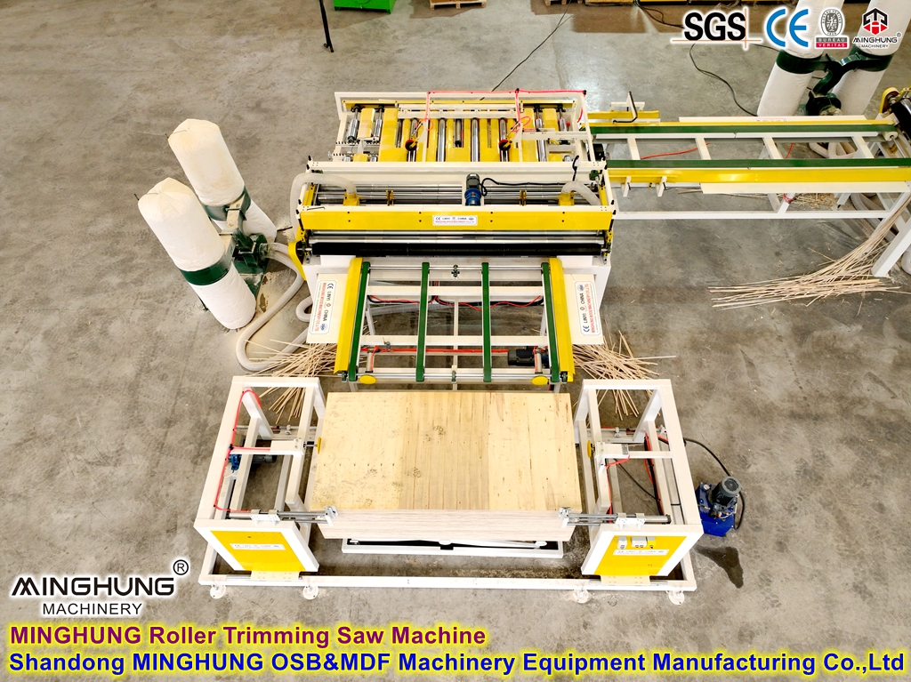 OSB MDF PB Rulo Kesim Testere Makinası