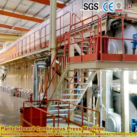 MINGHUNG OSB üretimi için sürekli düz pres