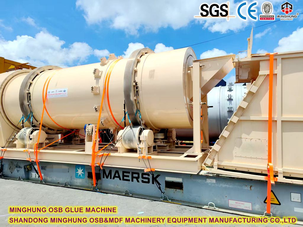 MINGHUNG OSB Tutkal Blender Yükleme