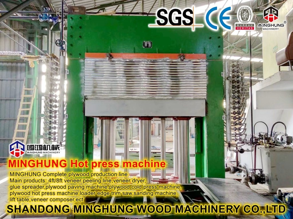 CNC Makinesi Kontrplak Sıcak Pres