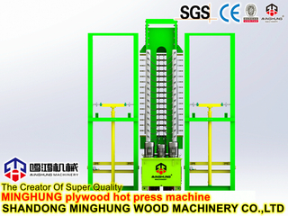 Kağıt ve Orman Ürünleri Endüstrisi için 15 Daylights Plywood Panel Sıcak Pres