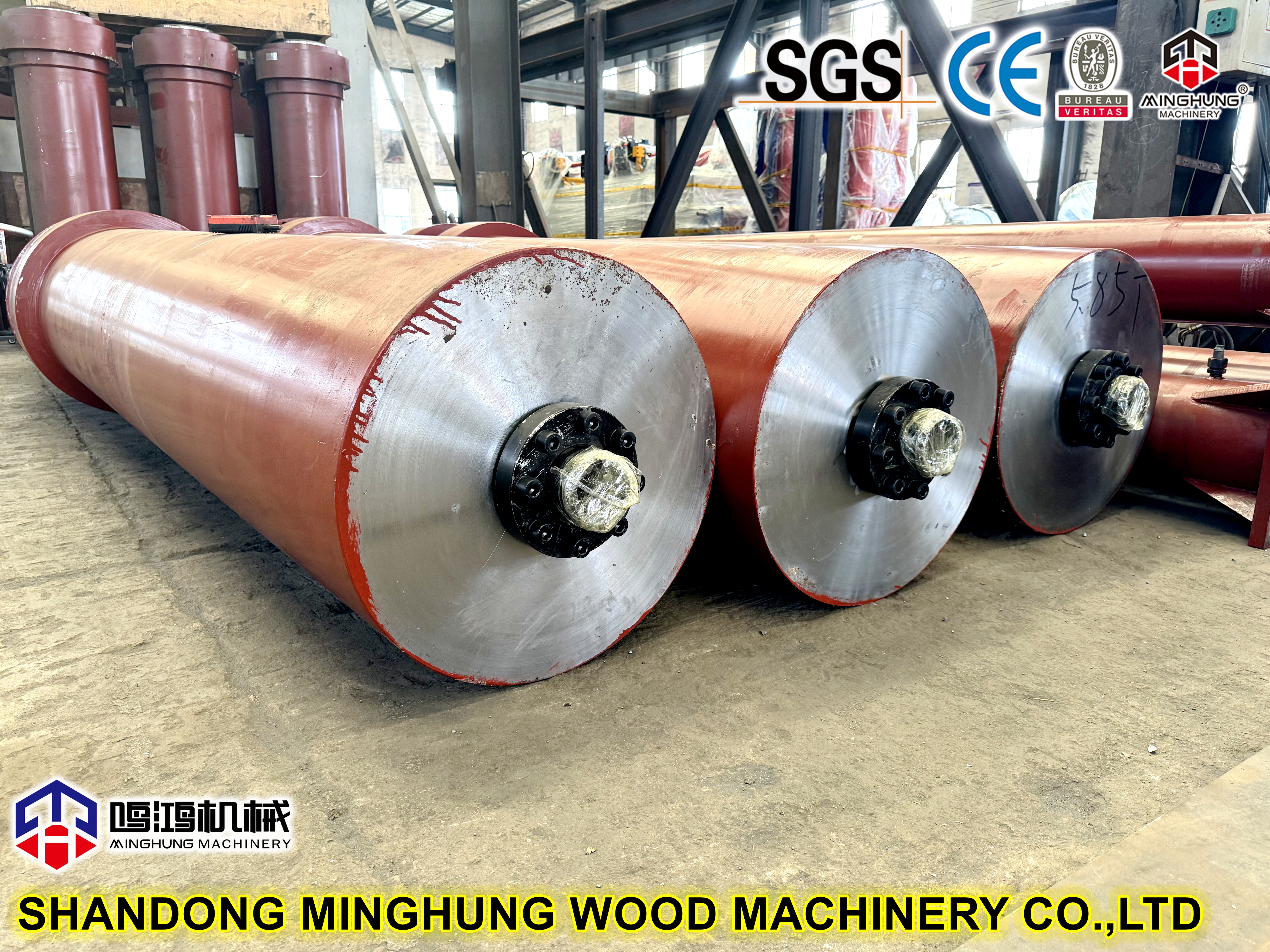 &ccedil;ok katmanlı sıcak pres makinesi i&ccedil;in yağ silindirleri