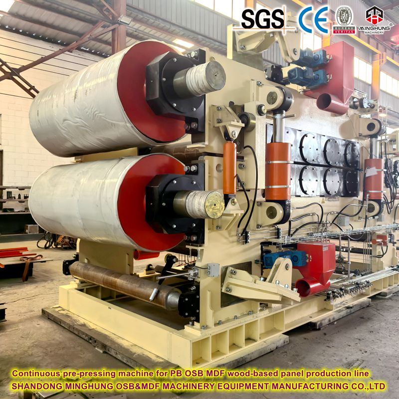 MINGHUNG PB OSB MDF Ahşap Tabanlı Panel Üretim Hattı için Sürekli Presleme Makinesi