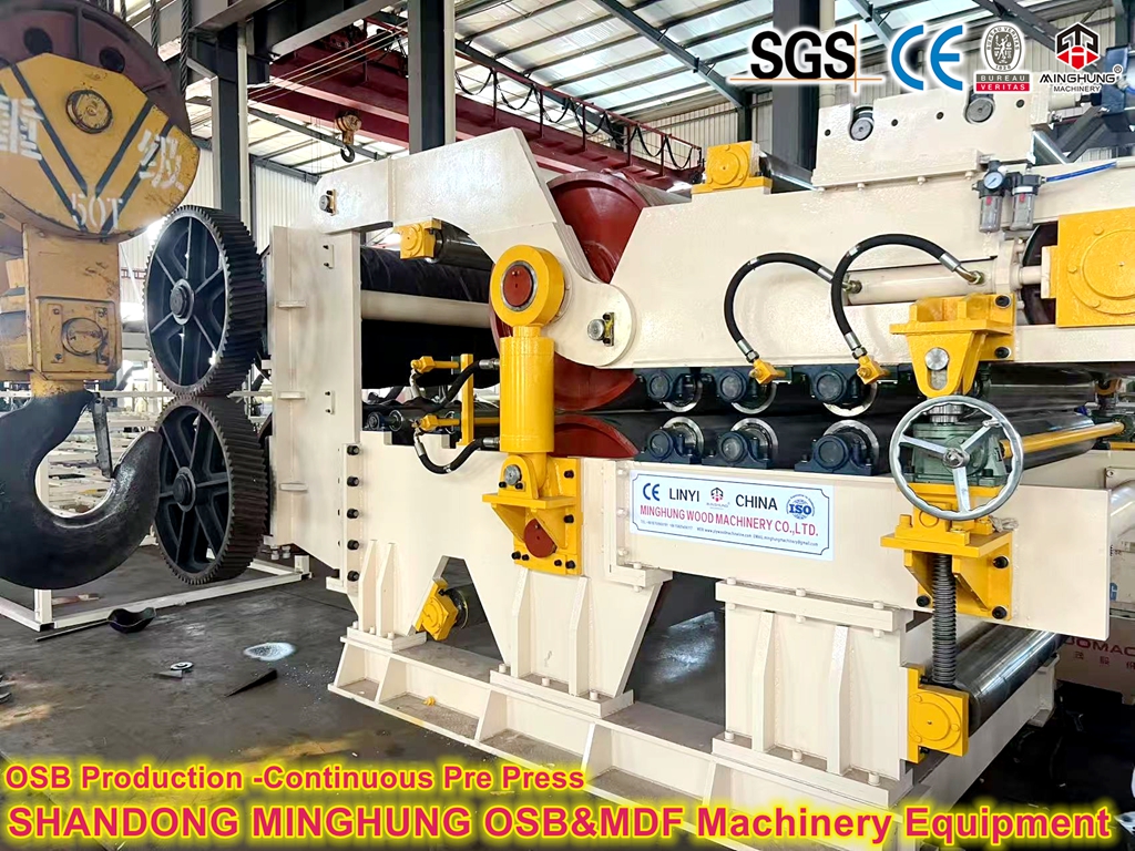 OSB Üretim Sürekli Ön Pres