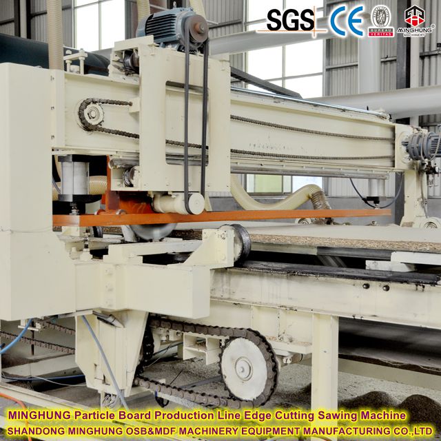 MINGHUNG Parçacık Kartı Üretim Hattı Kenar Kesme Testere Makinesi