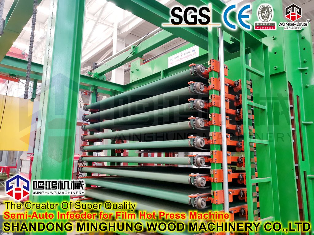 Film Sıcak Pres için Yarı Otomatik Besleyici