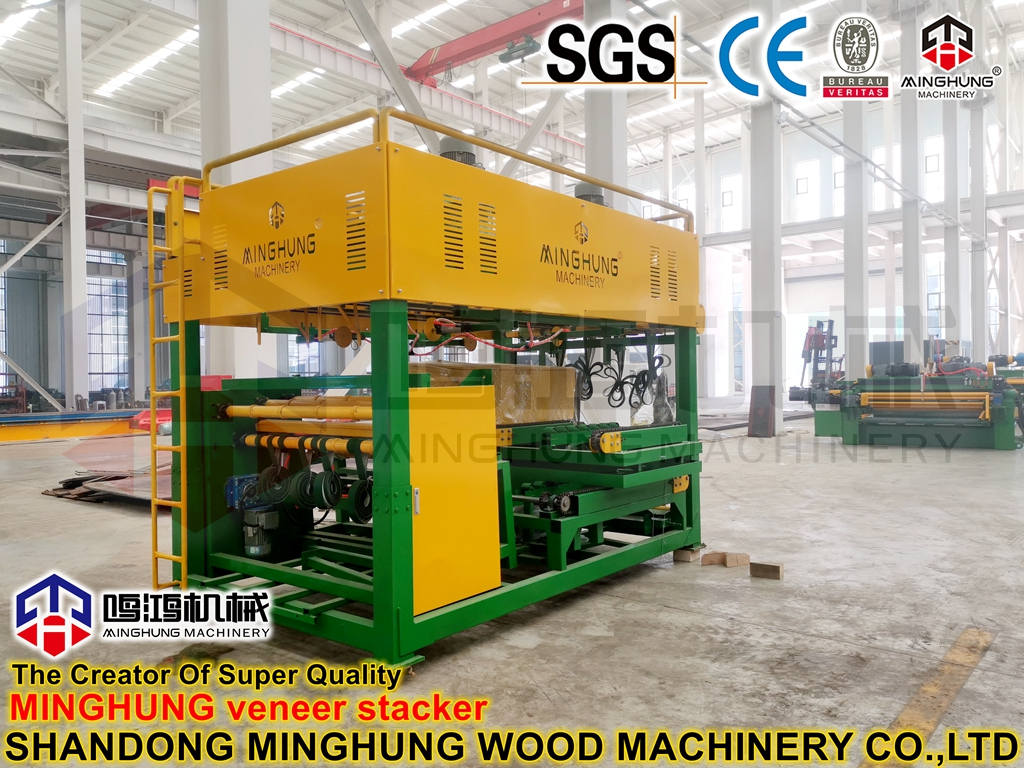 Yüksek Hızlı Vakum Emme Kontrplak Paletleyici Kontrplak İstifleyici