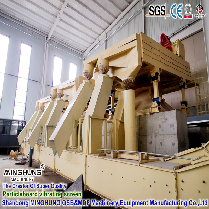 PB üretim hattı için partikül tahtası titreşimli ekran