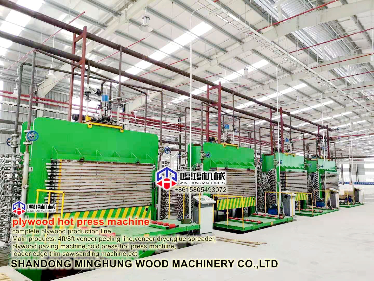plywood hot press sıcak pres makinesi