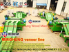 Kavak Kayın Huş Soyma Makinesi için Ahşap Kaplama Makinesi