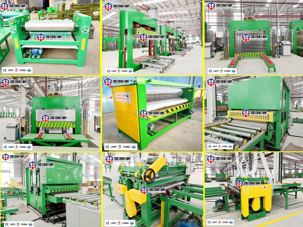 kontrplak makine hattı
