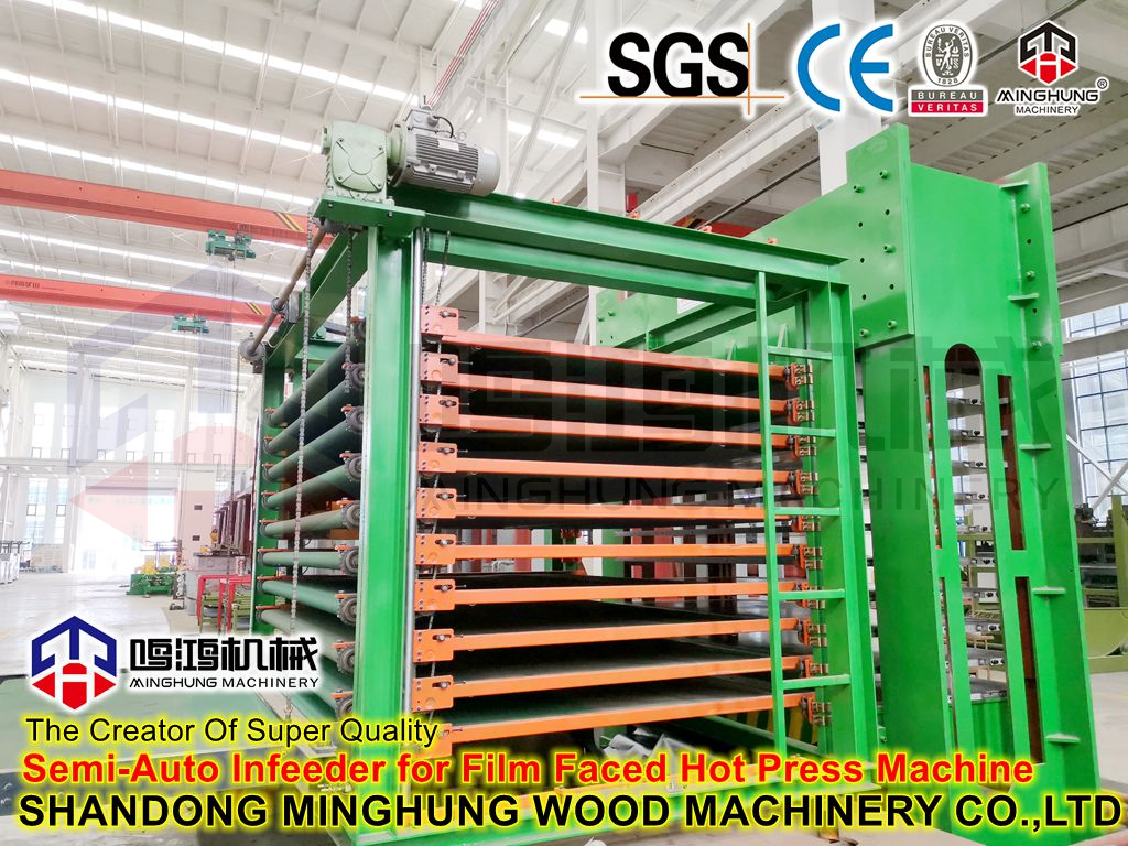 Film Isı Pres Makinesi için Yarı Otomatik Besleyici