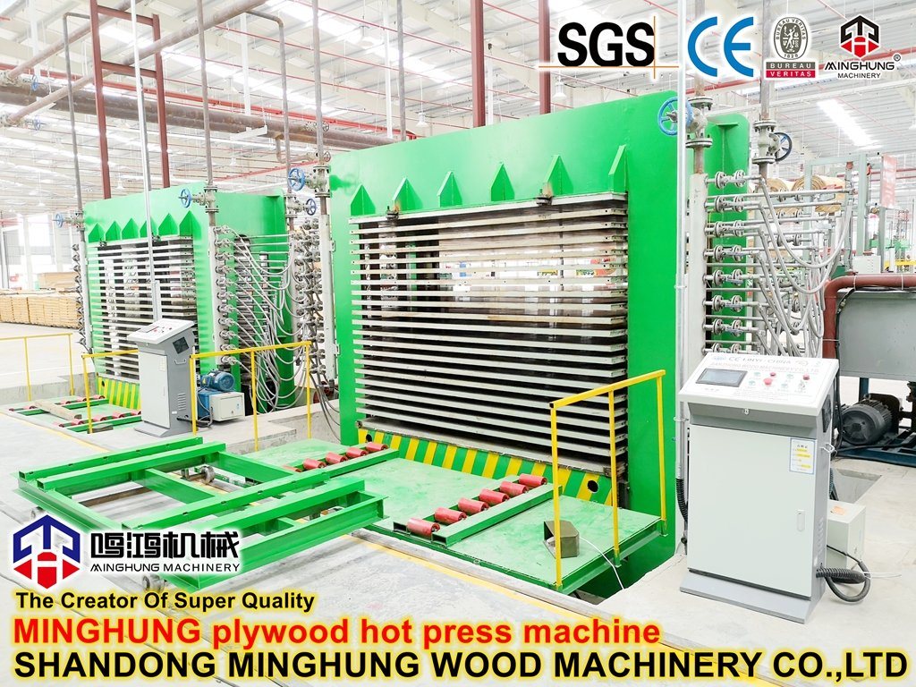 Çin Fabrikası Kontrplak Makinesi Sıcak Pres Makinesi