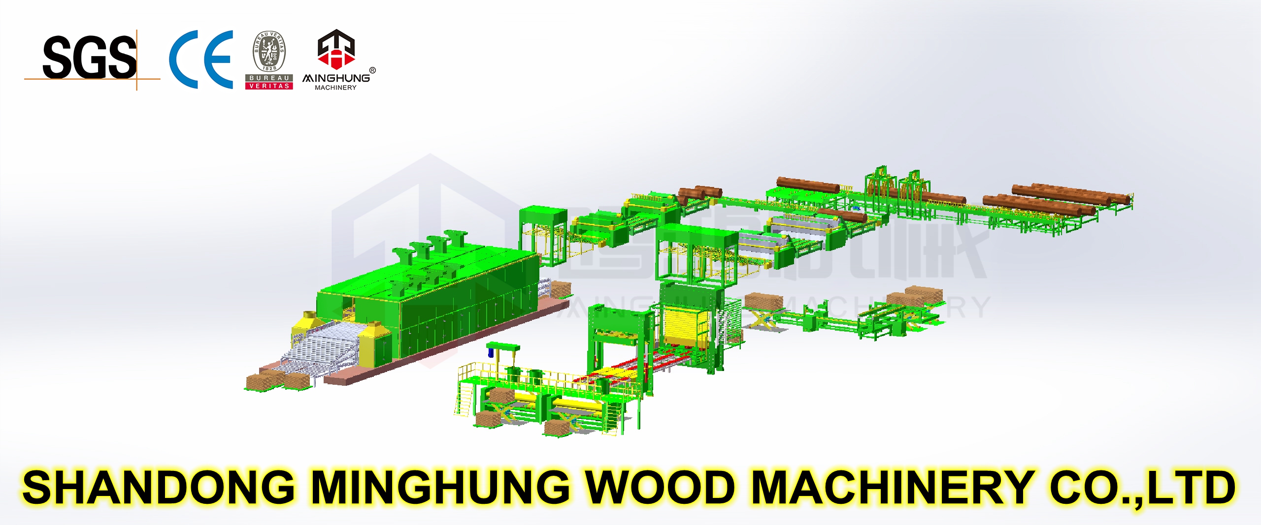 MINGHUNG kontrplak makine hattı