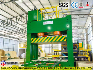 500 Tonluk Standart Çerçeve Kontrplak Soğuk Pres Formu Çin MINGHUNG