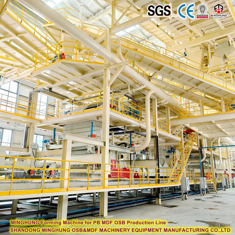 Makinesi oluşturma PB OSB MDF Üretim Hattı