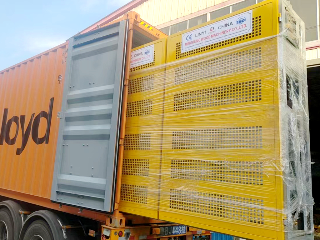 Kontrplak makinelerinin teslimatı (5)