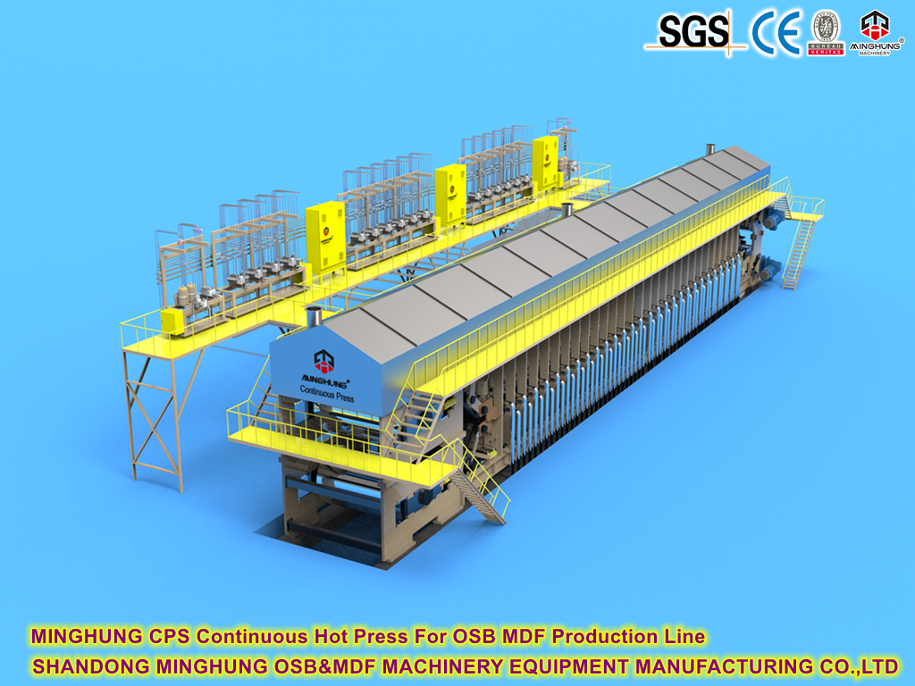 OSB MDF üretim hattı