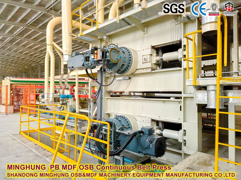 MINGHUNG PB MDF OSB Sürekli Kemer Pres