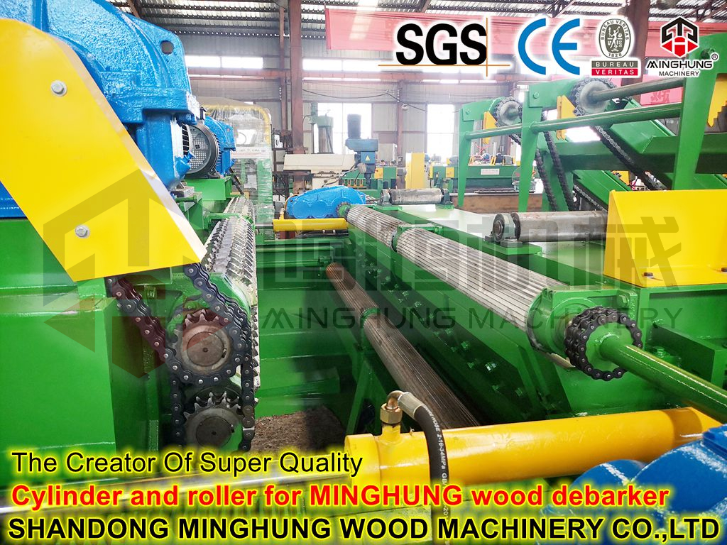 MINGHUNG ahşap kabuk soyucu i&ccedil;in silindir ve rulo
