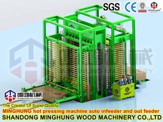 Melamin Kontrplak Üretimi için Yüksek Basınçlı Melamin Kurulu Sıcak Pres Makinesi