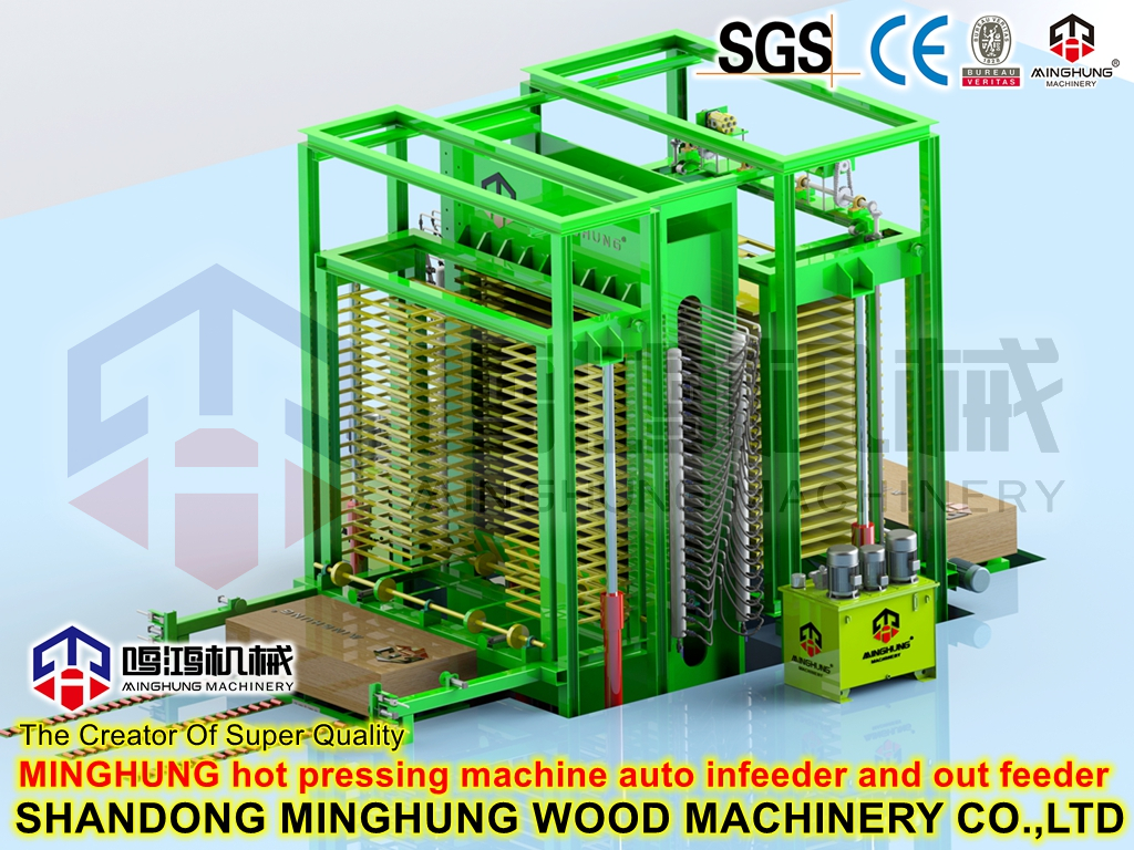 Melamin Kontrplak Üretimi için Yüksek Basınçlı Melamin Kurulu Sıcak Pres Makinesi