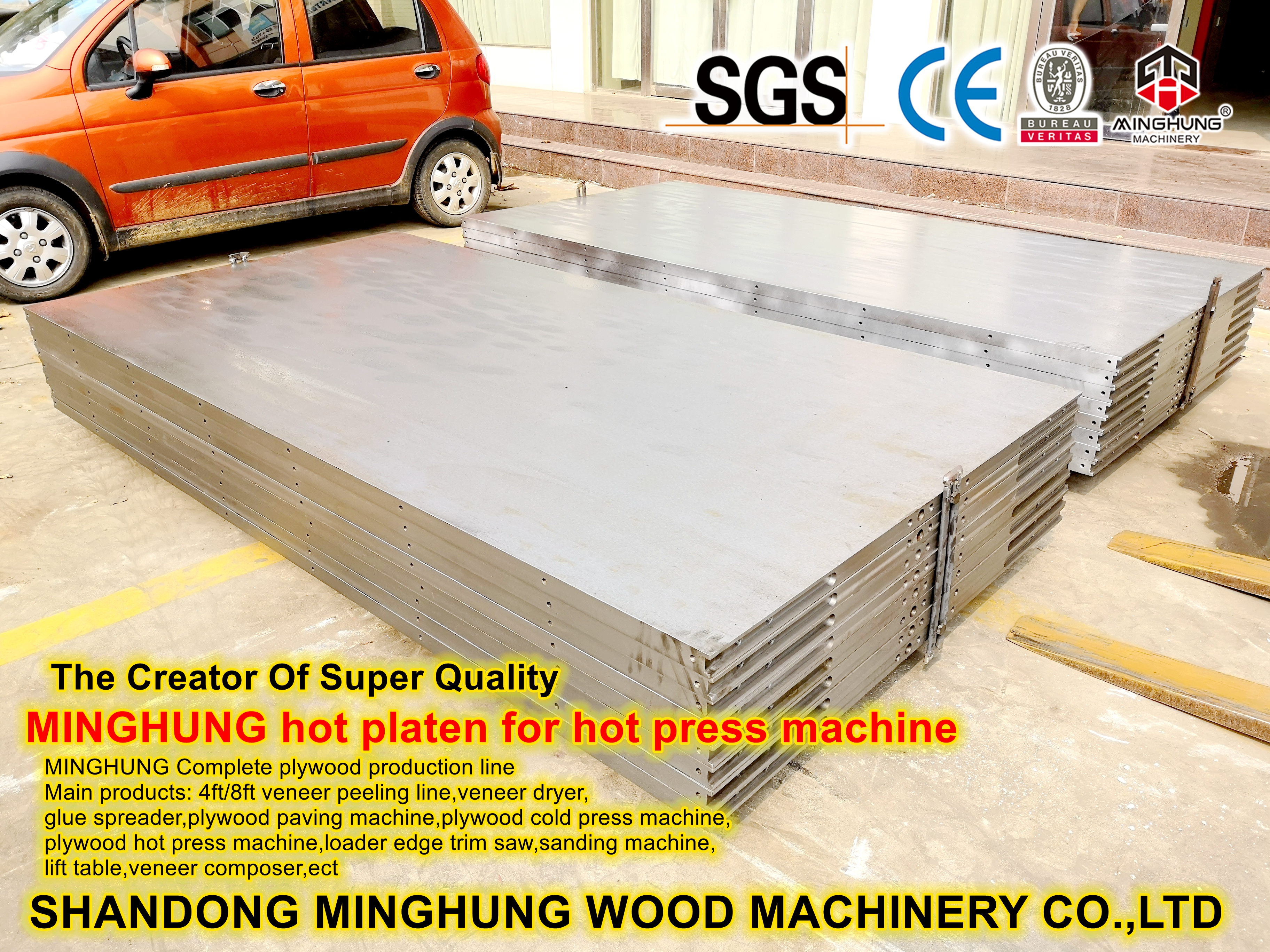 Sıcak presin sıcak plakaları