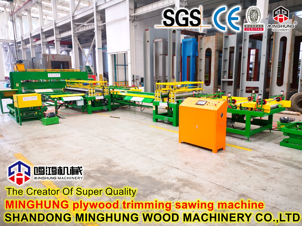 Kontrplak DD Testere, Kontrplakın Dört Tarafını Kırpmak İçin