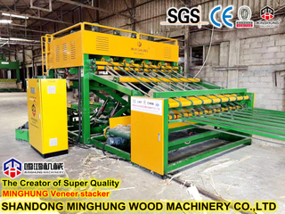 Ultra-İnce Kaplama Kontrplak için Vakumlu Emme İstifleyici