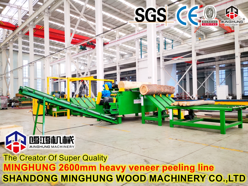 MINGHUNG 2600 mm ağır kaplama soyma hattı