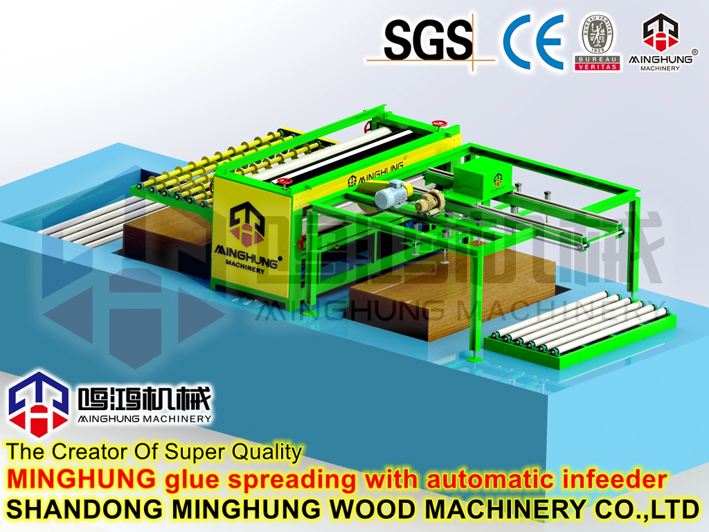 kontrplak yapımı için yapıştırıcı yayma