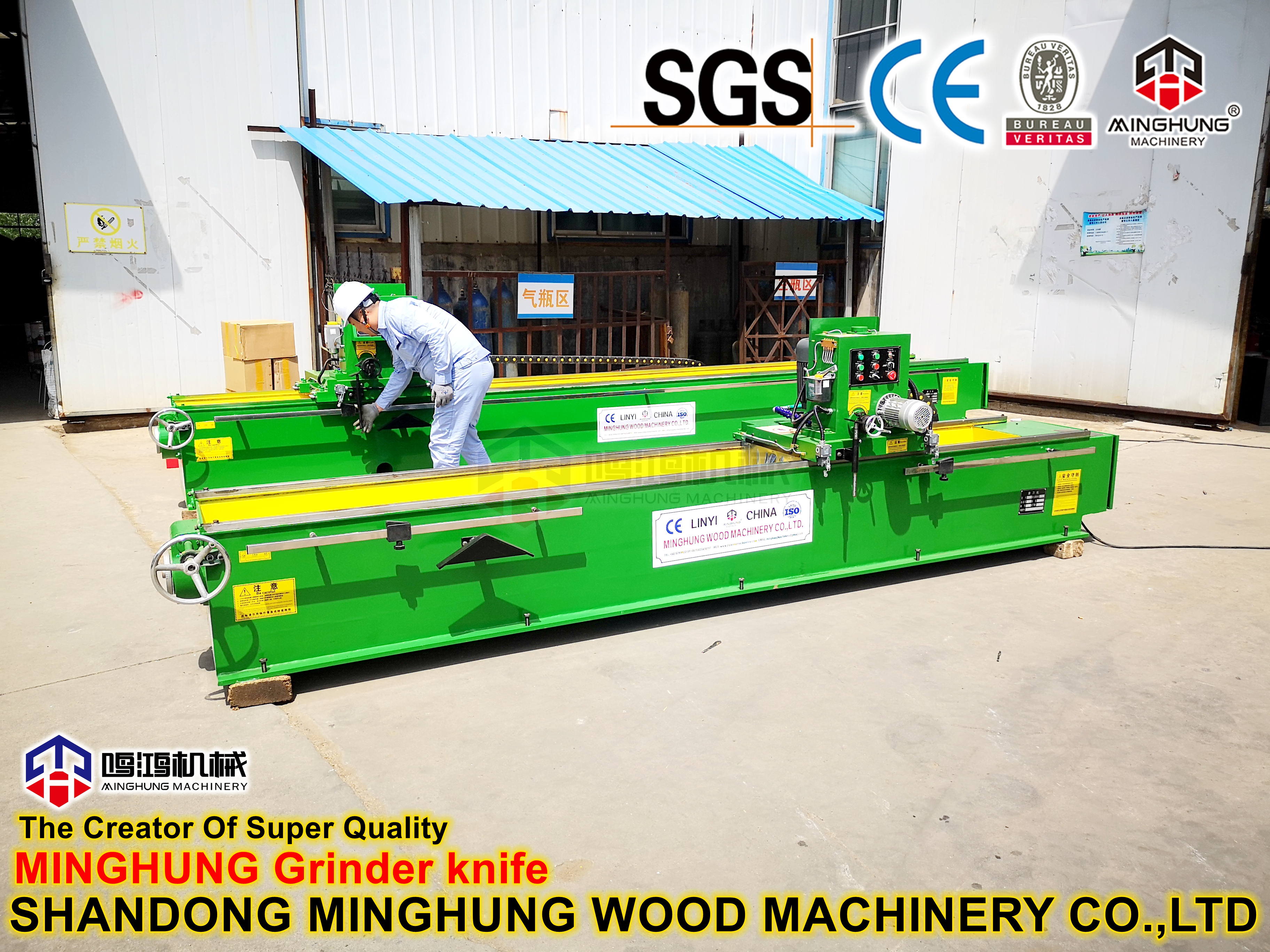 MINGHUNG MACHINERY'den 3200 taşlama bıçağı