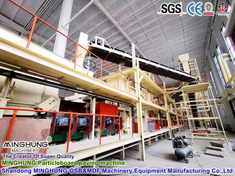 OSB Levha Yapma Makinesi Üretim Hattı 100-400cbm / Gün /OSB / MDF / HDF