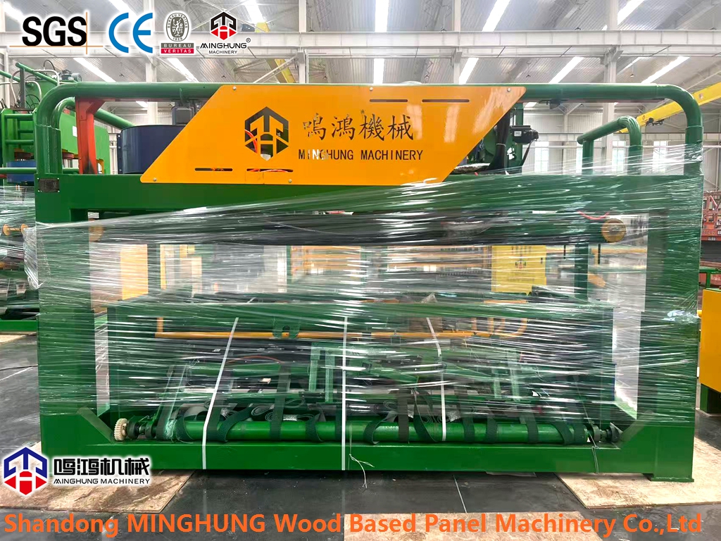 veneer stacker loading
