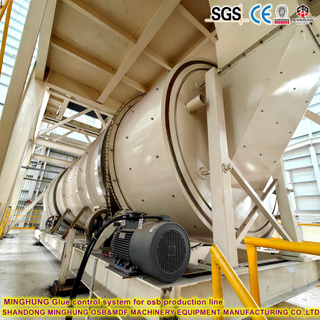 Günde 200m³ CARB Sertifikalı 18mm OSB Üretim Hattı