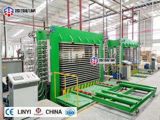 Kontrplak Sıcak Pres İmalatı Ağaç İşleme Makinesi