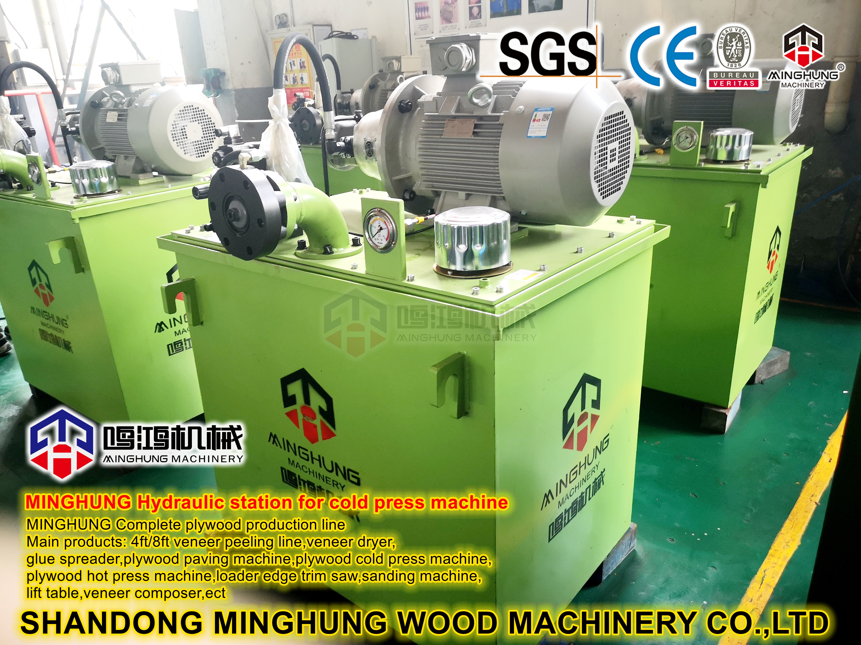 MINGHUNG SOĞUK PRES MAKİNASI HİDROLİK İSTASYONU