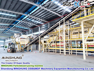 OSB (Oriented Strand Board) Üretim Hattı için Mat Şekillendirme Hattı