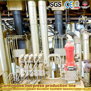 Odaklı Strand Board Sürekli Düz Sıcak Pres 