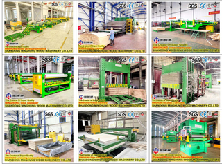 Mobilya Sınıfı Eko Kontrplak Yapma Makinesi