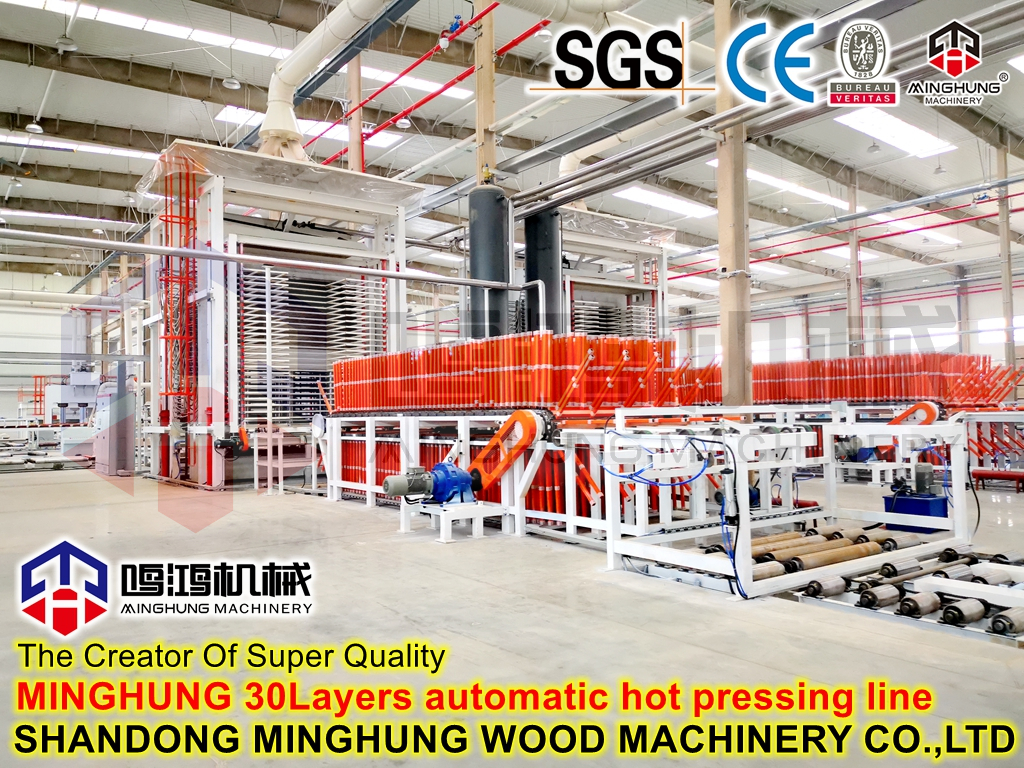 30layers auto hot pressing machine