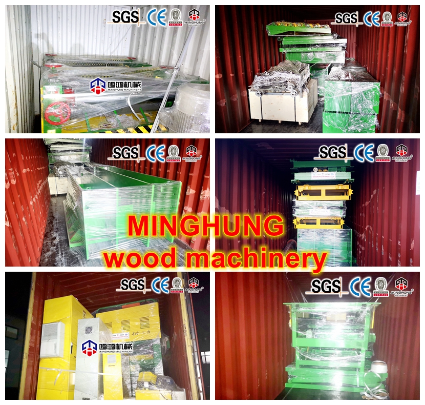 MINGHUNG Kontrplak makinesi TESLİMAT 4