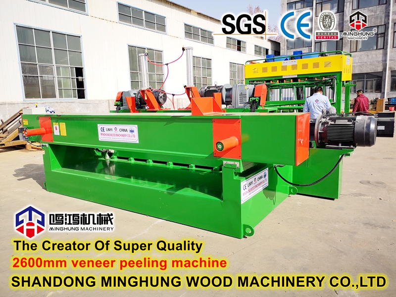 MINGHUNG 2600MM KAPLAMA SOYMA MAKİNESİ