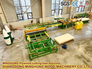 MINGHUNG İnsansız Fabrikada Kontrplak Silindir Squeing Machine