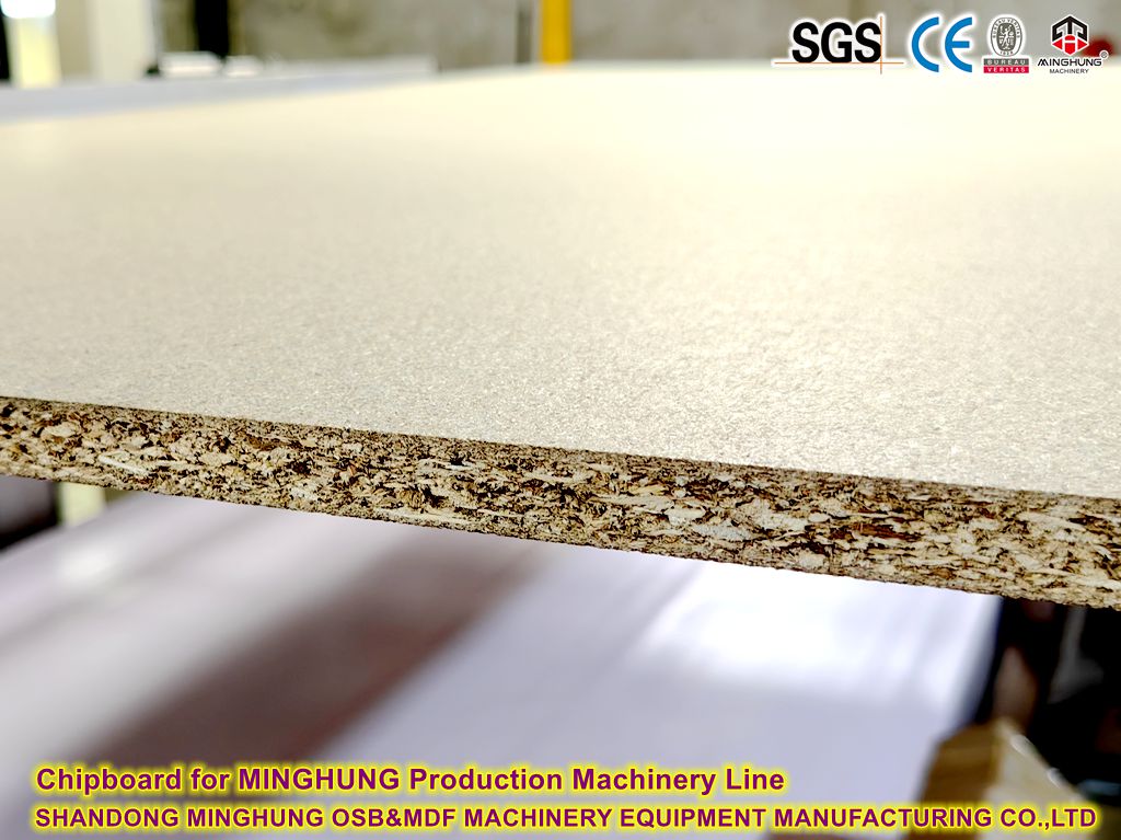 MINGHUNG üretim makineleri hattı için Paricleboard